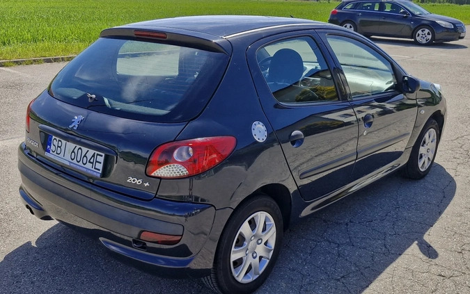 Peugeot 206 plus cena 7200 przebieg: 199000, rok produkcji 2010 z Wodzisław Śląski małe 106